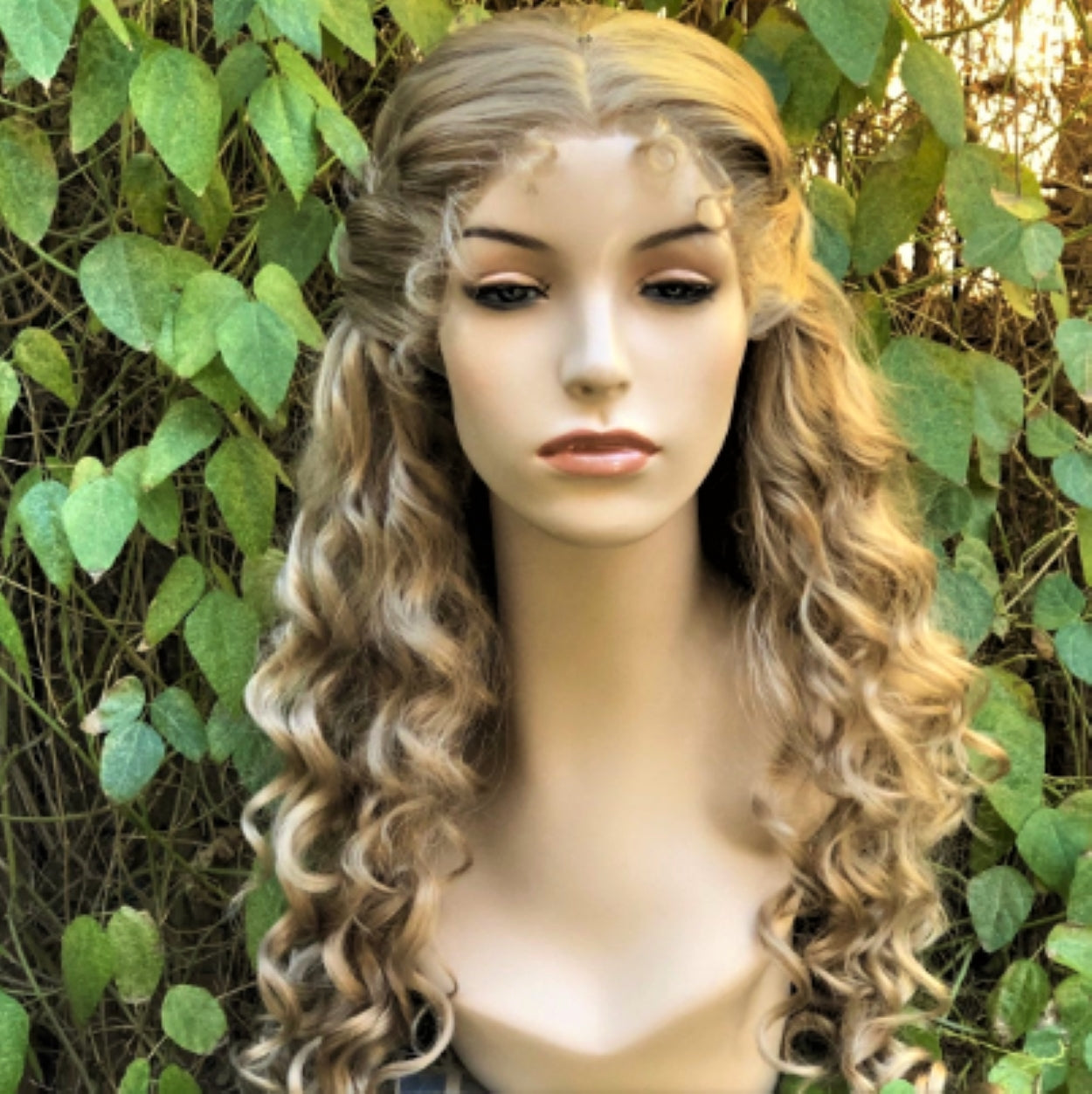 Phantom Meg Blonde Curly Broadway Theater Lace Front Wig