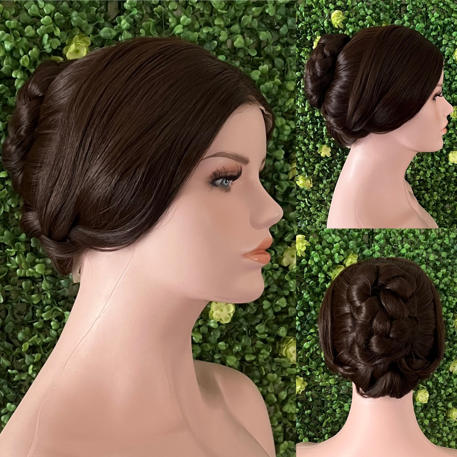 Victoria Queen Wig Victorian Historical Lace Front Updo