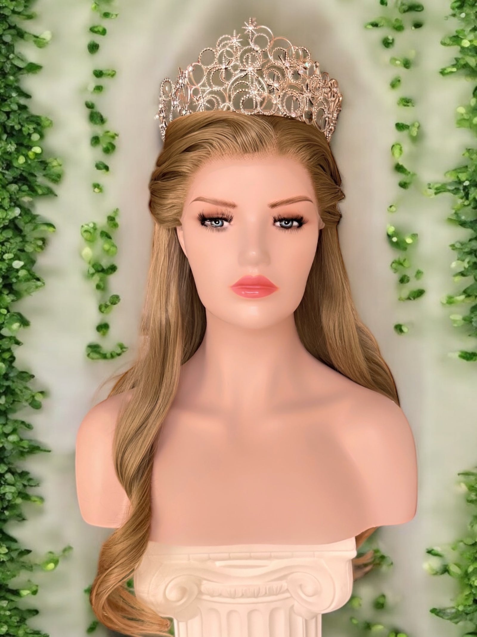 Glinda Blonde Wig | Glinda Lace Wig | Royal Enchantments