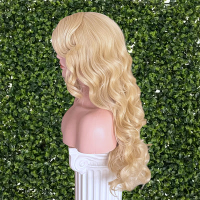 Elsa Wig Frozen Snow Queen Lace Front