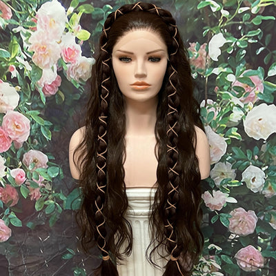 Leia Ewok Village Braid Princess Return Lace Front Wig