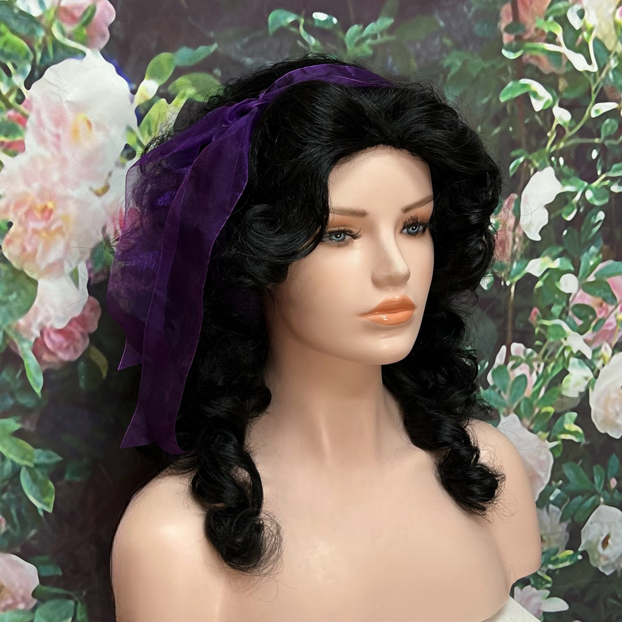 Esmeralda Gypsy Curly Black Wig