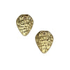 Jasmine Gold Hammered Triangle Earrings Arabian Princess Posts
