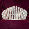 Anastasia Clear Rhinestone Tiara Tsarina Kokosnik Replica