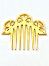 Frozen Anna Coronation Comb Goldtone Metal Hair Comb Crocus - Royal Enchantments