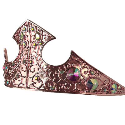 Sleeping Beauty Tiara Set Aurora Crystal Rhinestone Metal Crown Princess Cosplay