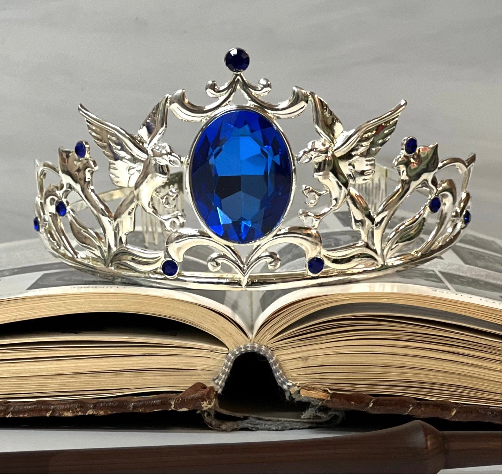 Wizard House Tiaras Rhinestone Metal Crown Princess Cosplay