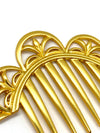 Frozen Anna Coronation Comb Goldtone Metal Hair Comb Crocus - Royal Enchantments
