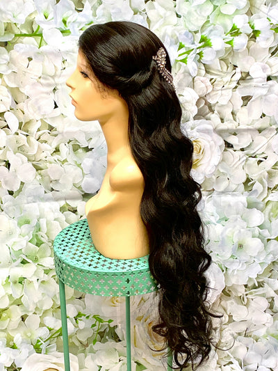 Jasmine Inspired Live Action Movie Lace Front Down Wig - Royal Enchantments