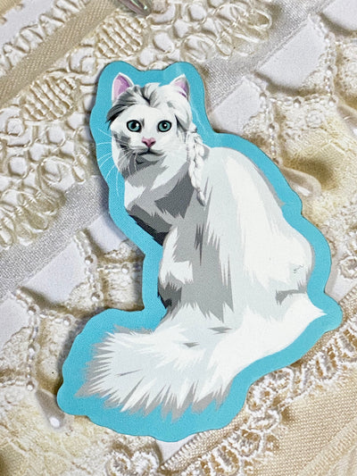 Frozen Sisters Cat Kitty Stickers - Royal Enchantments