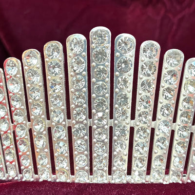 Anastasia Clear Rhinestone Tiara Tsarina Kokosnik Replica