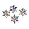 Snow Queen Crystal Rhinestone Snowflake Hair Pins