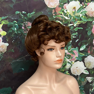 Victorian Gibson Girl Historical Updo Wig